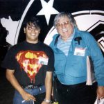 Horacio Sandoval con el genial Dick Giordano (q.e.p.d.), fue editor y dibujante de DC Comics.